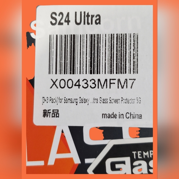 Samsung Galaxy S24 Ultra 9H Screen & Camera Protector Tempered Glass 6.8" 3 Pack - Picture 11 of 11